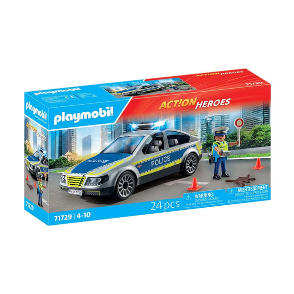 Playmobil - Police Patrol Car PMB71729-Panda Kids and Baby