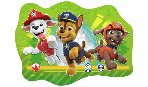 Ravensburger - Paw Patrol 4 Large Shaped Puzzles-Panda Kids and Baby