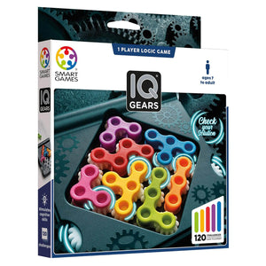 SMART GAMES - IQ Gears-Panda Kids and Baby