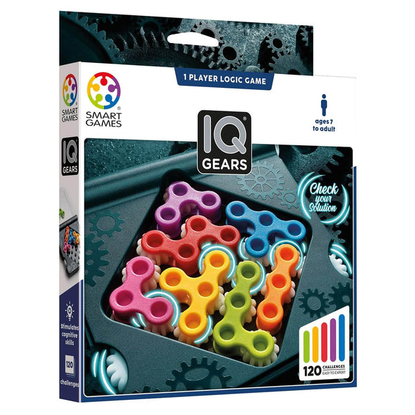 SMART GAMES - IQ Gears-Panda Kids and Baby