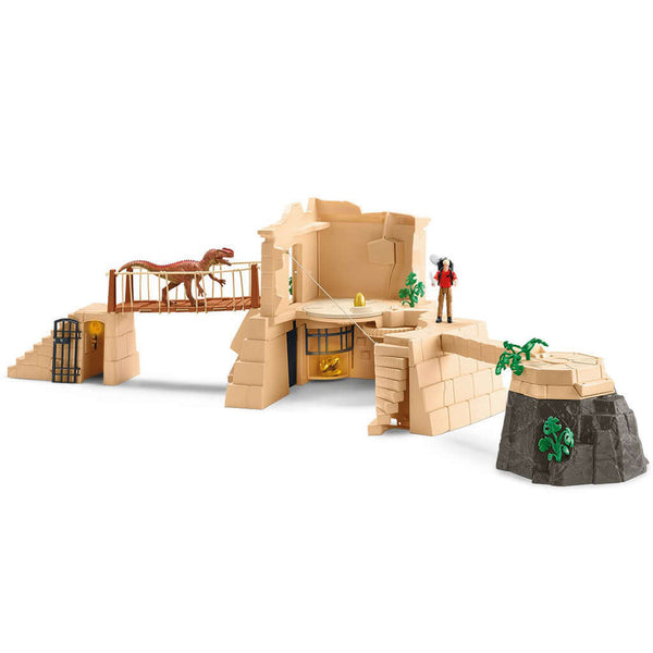 Schleich - Dino Temple Conquest SC42657-Panda Kids and Baby