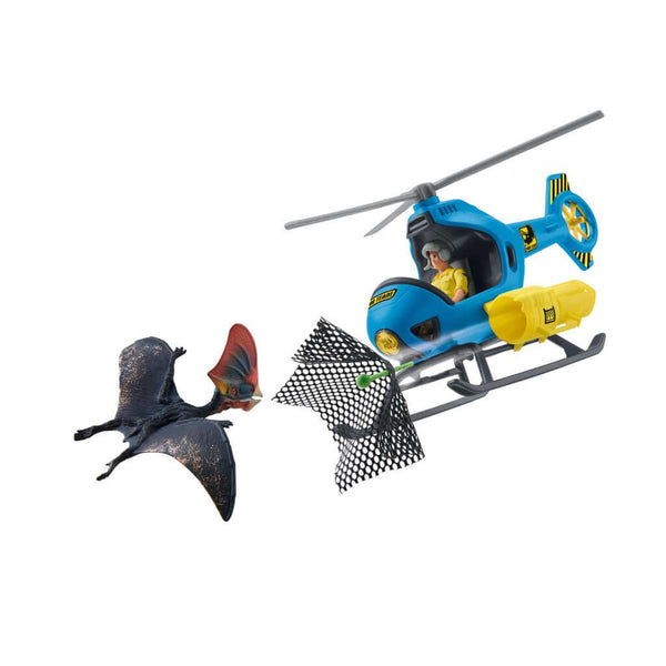 Schleich - Dinosaur Air Attack-Panda Kids and Baby
