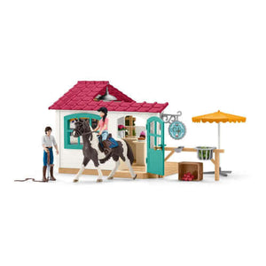 Schleich - Rider Café-Panda Kids and Baby