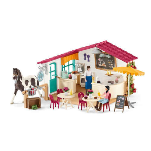 Schleich - Rider Café-Panda Kids and Baby