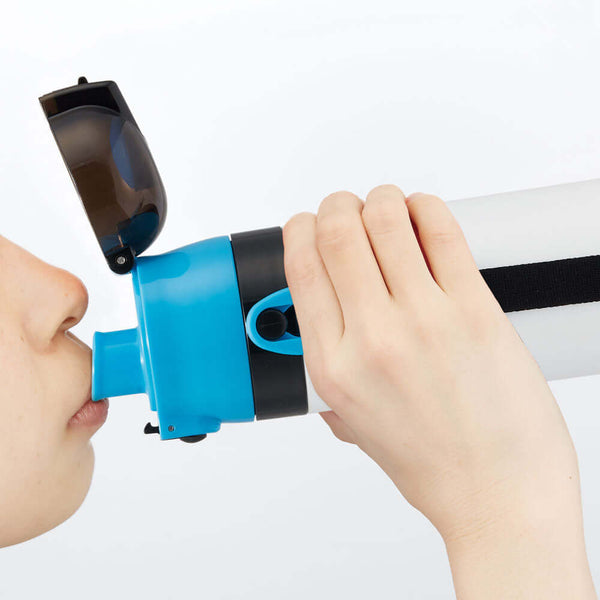 Skater - One Push Stainless Still Direct Drink Bottle with Mini Strap 470ml - Pokemon-Panda Kids and Baby