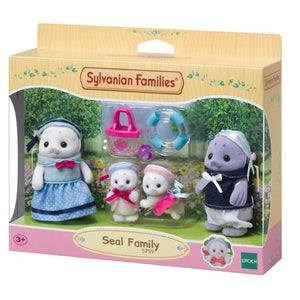 Sylvanian Families - Seal Family-Panda Kids and Baby
