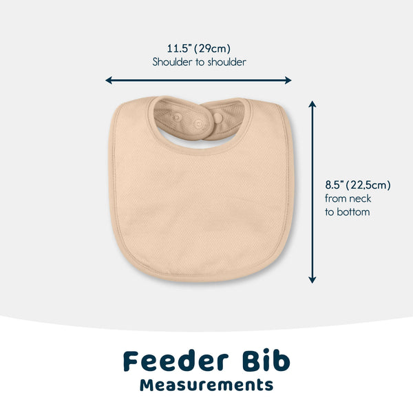 Tiny Twinkle - Kaffle Feeding Bib 8 Pack - Boy Set-Panda Kids and Baby