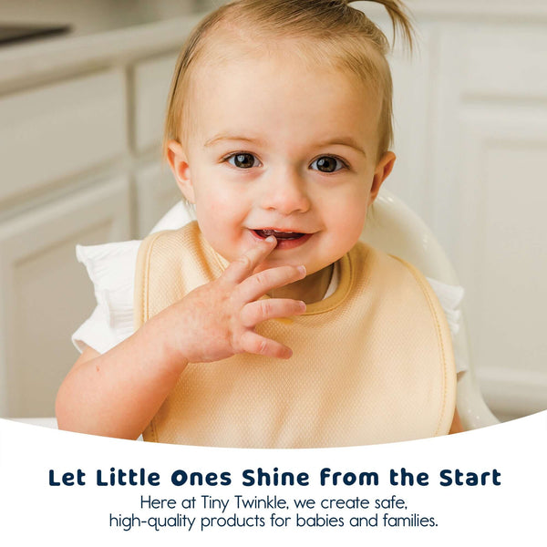 Tiny Twinkle - Kaffle Feeding Bib 8 Pack - Pink Set-Panda Kids and Baby