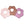 Tiny Twinkle - Kaffle Roundabout Bib 3 Pack - Pink Set-Panda Kids and Baby