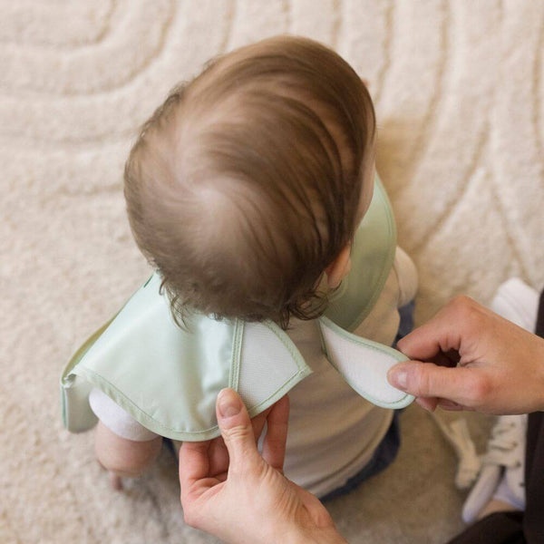 Tiny Twinkle - Mess-Proof Easy Bib - Koala Sage-Panda Kids and Baby