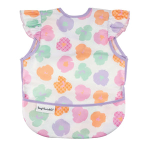 Tiny Twinkle - Mess-proof Apron Bib - Floral Pop-Panda Kids and Baby