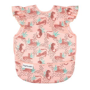 Tiny Twinkle - Mess-proof Apron Bib - Leopard-Panda Kids and Baby