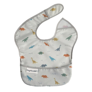 Tiny Twinkle - Mess-proof Easy Bib - Dinosaur-Panda Kids and Baby