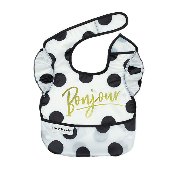 Tiny Twinkle - Polyester Easy Bib - Bonjour-Panda Kids and Baby