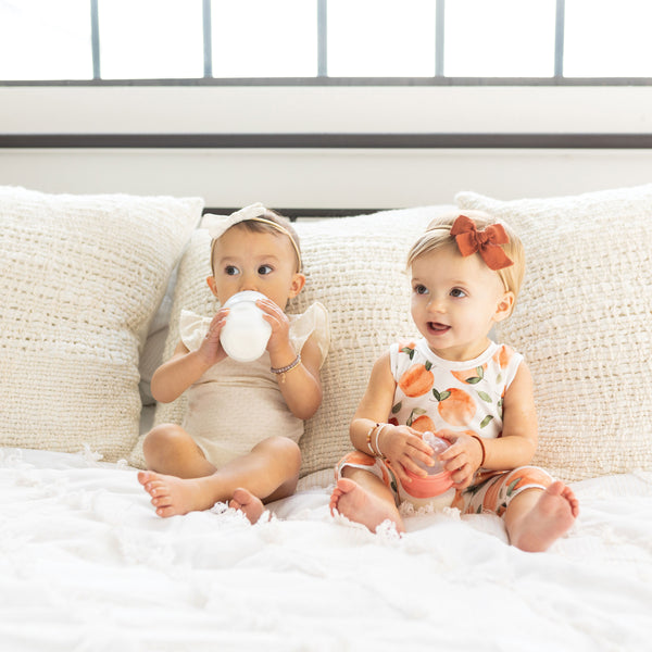 Tiny Twinkle - Silicone Baby Bottle - Blossom-Panda Kids and Baby