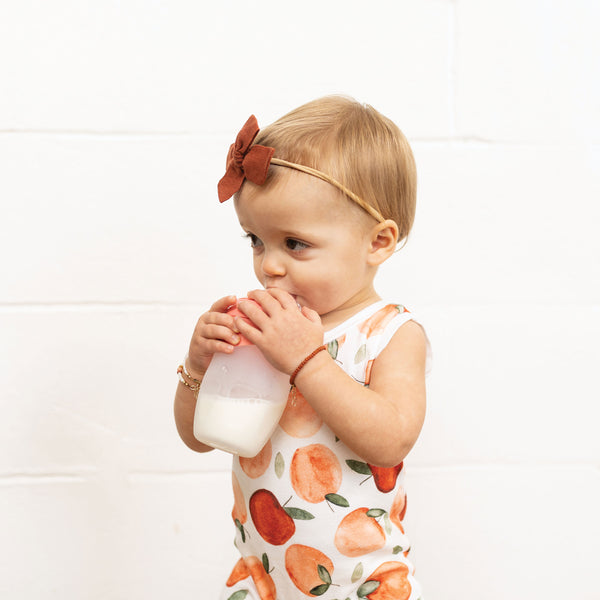 Tiny Twinkle - Silicone Baby Bottle - Blossom-Panda Kids and Baby