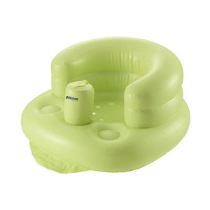 Richell - Inflatable Soft Chair - Green - Suitable for 7m+-Panda Kids and Baby