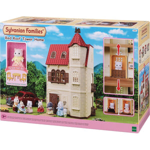 Sylvanian Families - Red Roof Tower Home - SF5400 Figures & Playset Sylvanian Families 