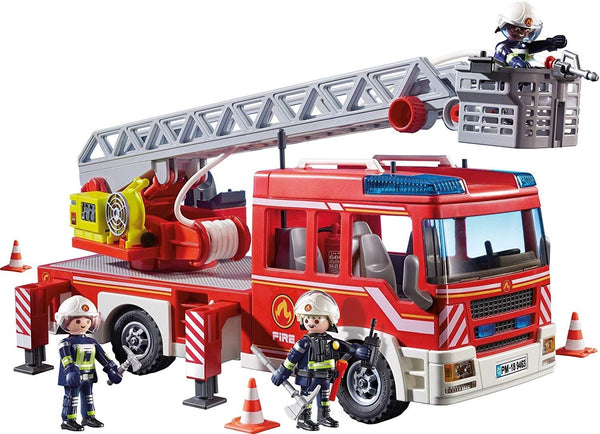 Playmobil - Fire Engine with Ladder - PMB9463-Panda Kids and Baby