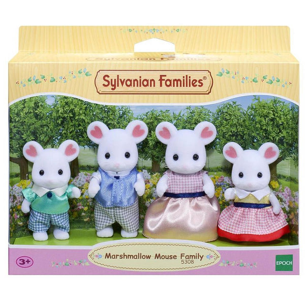 Sylvanian Families - Marshmallow Mouse Family - SF5308 Figures & Playset Sylvanian Families 