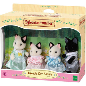 Sylvanian Families - Tuxedo Cat Family - SF5181 Figures & Playset Sylvanian Families 