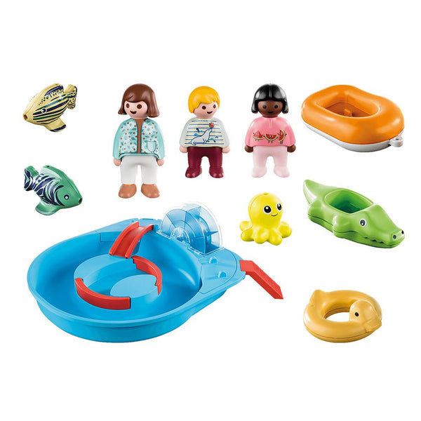 Playmobil - 1.2.3 Splish Splash Water Park - PMB70267 Building Toys Playmobil 