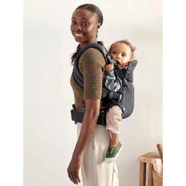 Babybjörn Baby Carrier Harmony Airy Mesh Anthracite Mesh Panda Kids and Baby