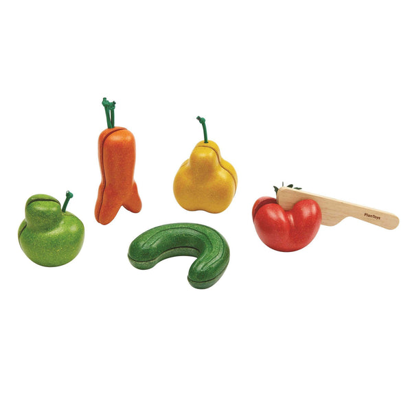 PLANTOYS - Wonky Fruit & Vegetables - PT3495 Pretend Toys Plantoys 