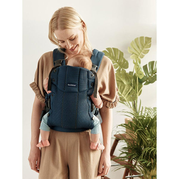 Babybjörn - Baby Carrier Harmony - Airy Mesh - Navy Mesh-Panda Kids and Baby