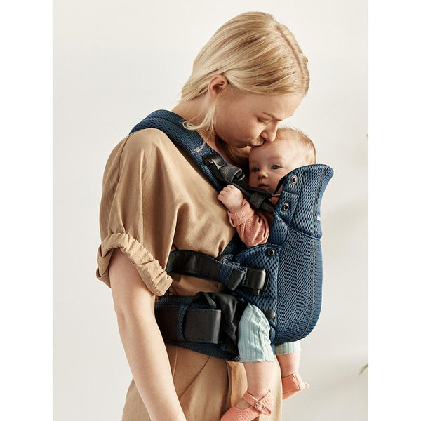 Babybjörn - Baby Carrier Harmony - Airy Mesh - Navy Mesh-Panda Kids and Baby