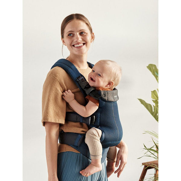 Babybjörn - Baby Carrier Harmony - Airy Mesh - Navy Mesh-Panda Kids and Baby