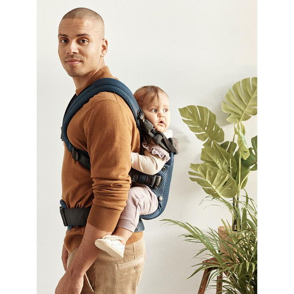 Babybjörn - Baby Carrier Harmony - Airy Mesh - Navy Mesh-Panda Kids and Baby