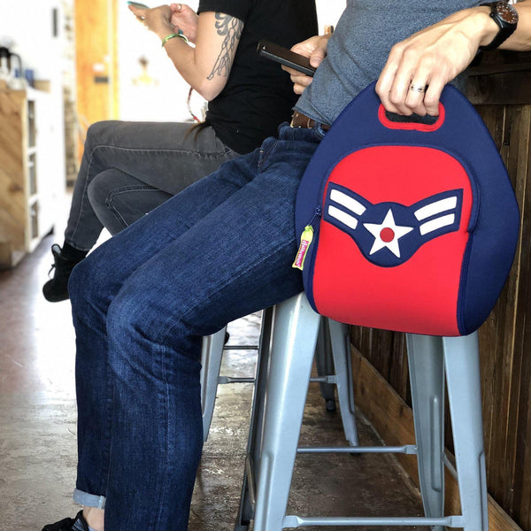 Dabbawalla - American Vintage Flyer Lunch Bag Super Light Weighted - Only 150g-Panda Kids and Baby