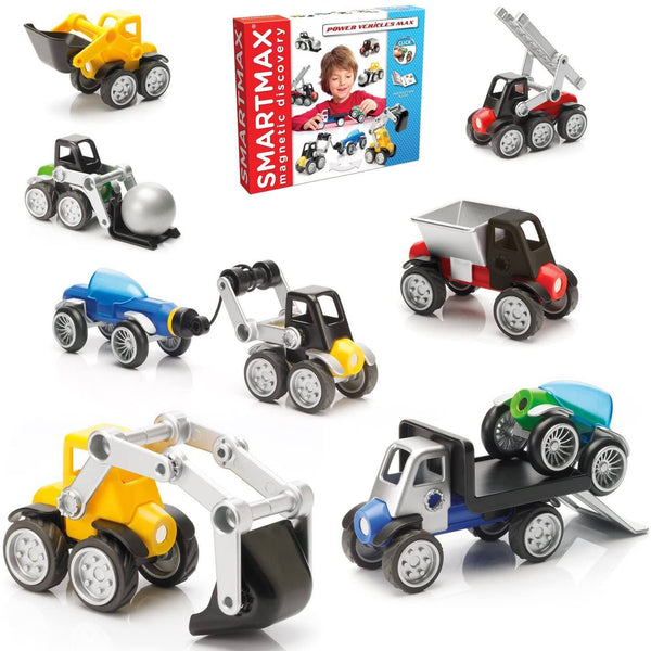 Smart Max - Power Vehicles Mix Magnetic Games SMART MAX 