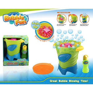 Panda Kids & Baby - Lights Up Bubble Fountain Maker - 4oz Outdoor Toys Panda Kids & Baby 