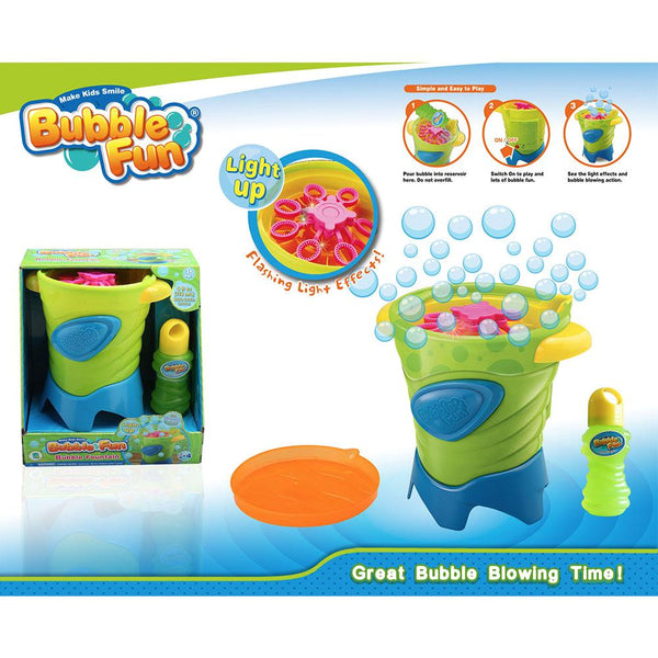 Panda Kids & Baby - Lights Up Bubble Fountain Maker - 4oz-Panda Kids and Baby