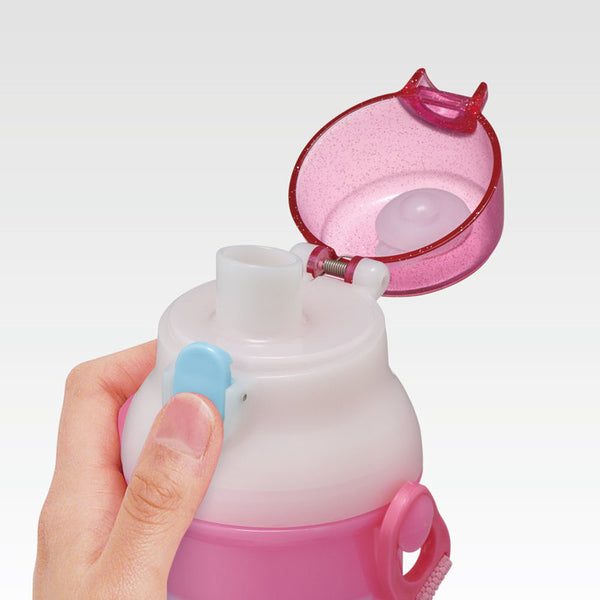 Skater - Antibacterial Direct Drink One-Touch Bottle - 480ml  - Disney Princess