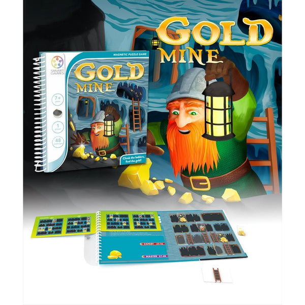 Smart Games - Gold Mine - Magnetic Travel Educational Games Smart Games 