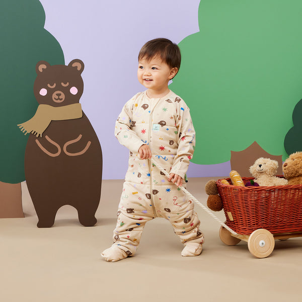 ergoPouch - Sleep Onesie - 2.5 Tog - Party – Panda Kids and Baby