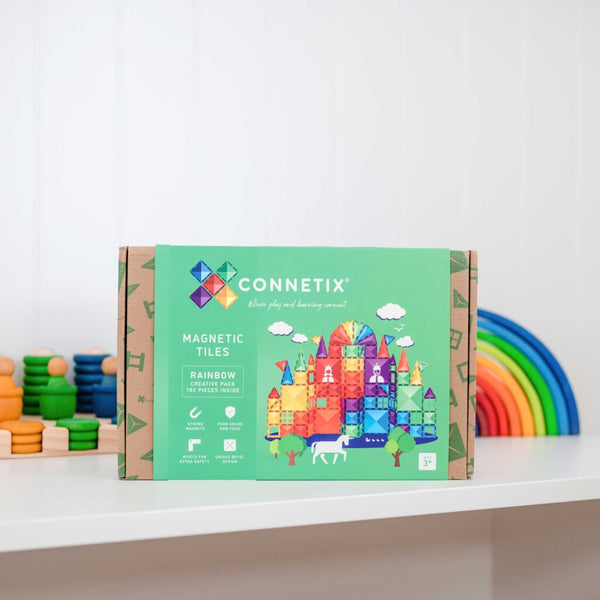 Connetix Tiles - Rainbow Creative Pack 102 pc