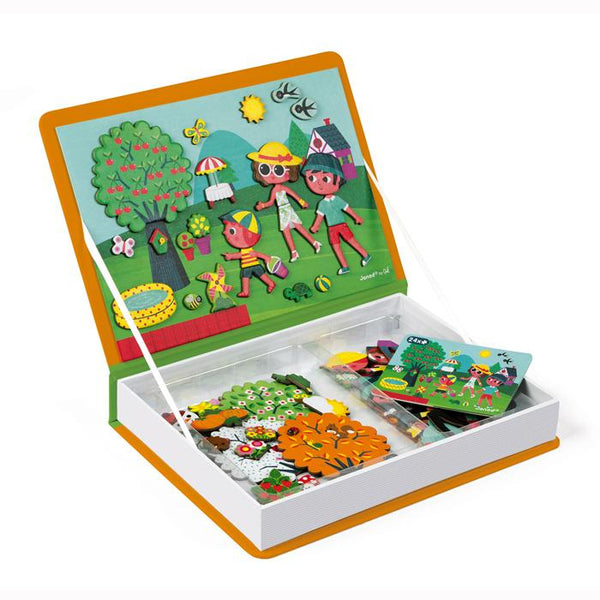 Janod - 4 Seasons Magnetibook-Panda Kids and Baby