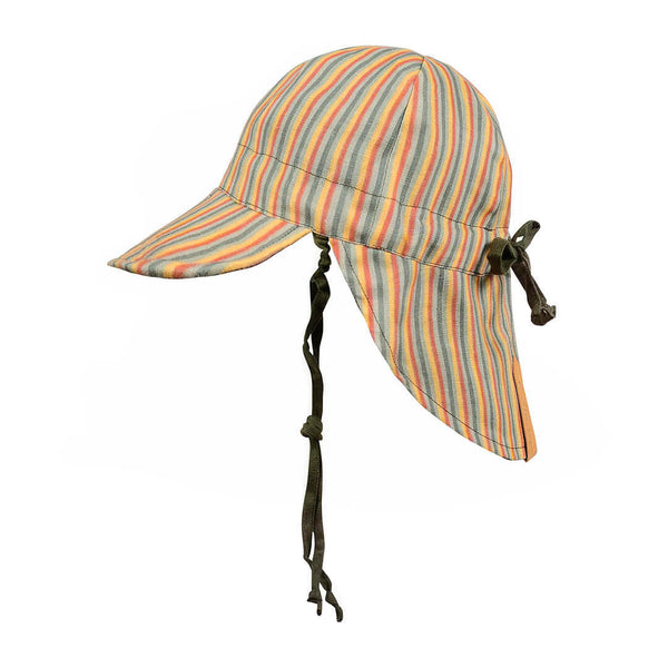 Bedhead - 'Lounger' Baby Reversible Flap Sun Hat - Gwen & Moss