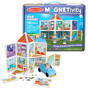 Melissa & Doug - Magnetivity Our House Early Leaning Toys Melissa & Doug 