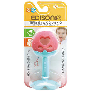 EDISON mama - Fruit Teether - Strawberry -Made in Korea-Panda Kids and Baby