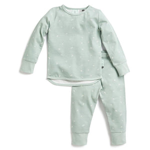 ergoPouch - Long Sleeve Pyjamas 0.2 Tog - Sage Baby Sleeping ergoPouch 2Y 