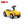 RASTAR - Licensed Lamborghini URUS Foot to Floor Push Car - Yellow-Panda Kids and Baby