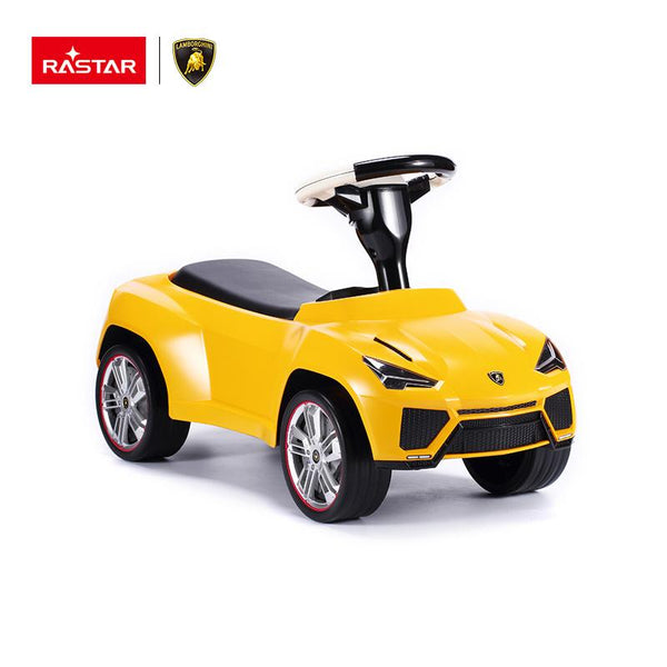 RASTAR - Licensed Lamborghini URUS Foot to Floor Push Car - Yellow-Panda Kids and Baby