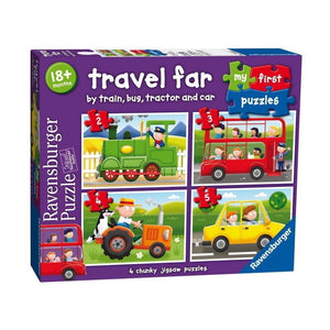 Ravensburger - My First Puzzles - Travel Far - 4 Puzzles Puzzle Ravensburger 