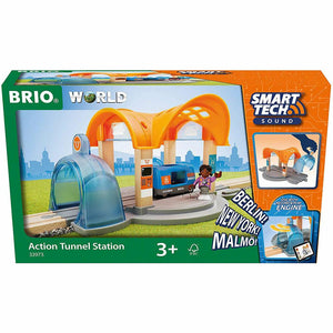 BRIO - Smart Tech Sound Action Tunnel Station Wooden Toys - Trains BRIO 