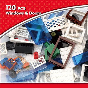 Panda Kids & Baby - 120pcs Building Blocks - Windows & Doors Building Toys Panda Kids & Baby 